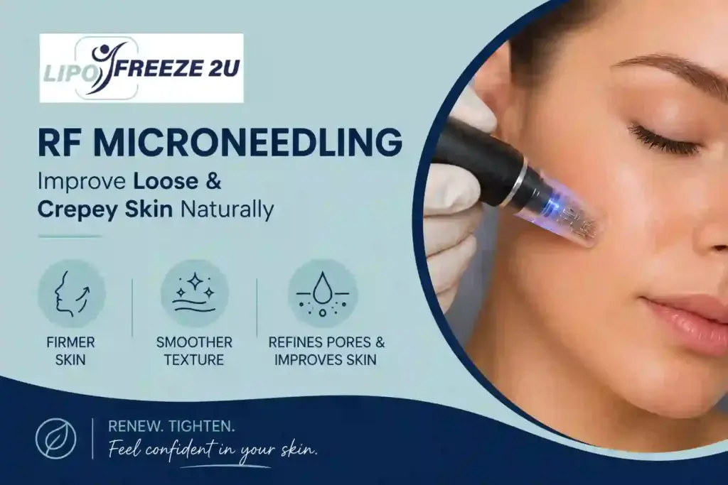 Can RF Microneedling Help Improve Loose and Crepey Skin Basildon?